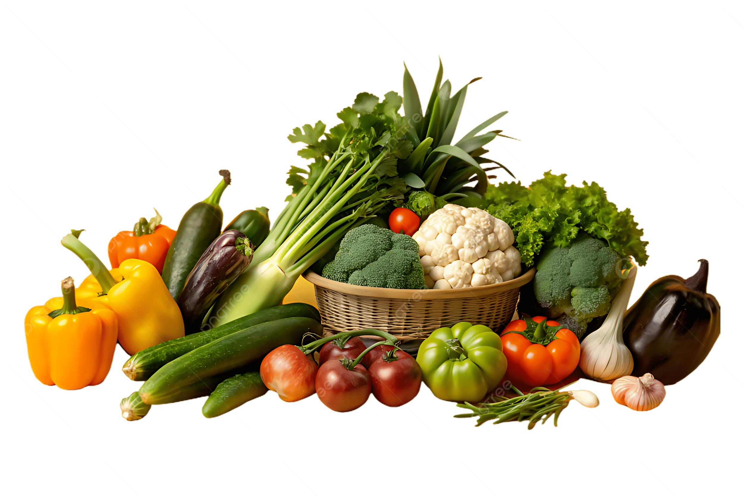 pngtree-fresh-vegetables-with-wicker-basket-png-image_15874535